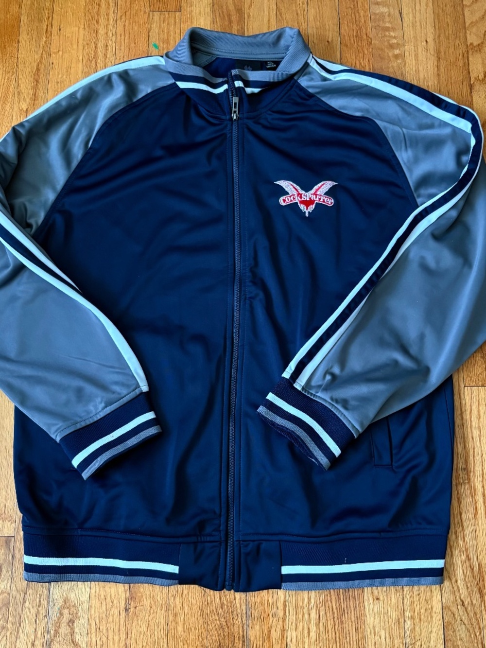 Cocksparrer Embroidered Track Jacet